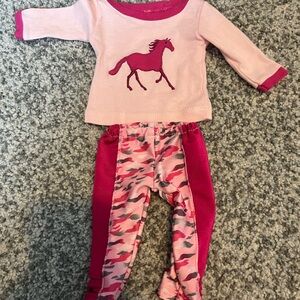 Charming Pink Horse Doll Outfit by [Brand]